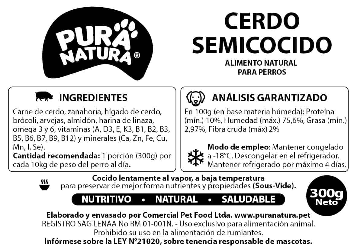 ETIQUETA cerdo chile